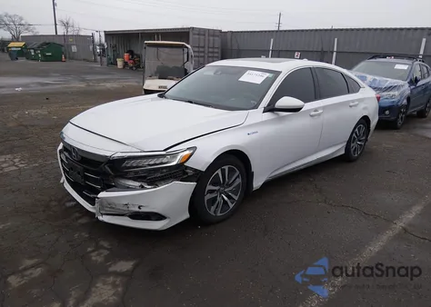 2021 Honda Accord Hybrid Ex from USA, damaged, VIN 1HGCV3F49MA010537